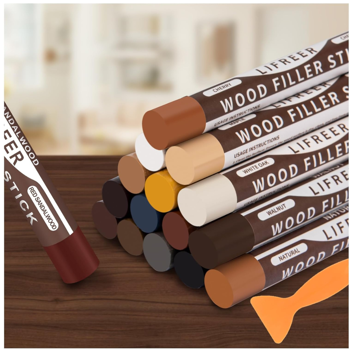 Crayones de Relleno de Madera